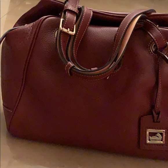 Beautiful burnt red Dooney Bourke handbag! - Picture 2 of 10